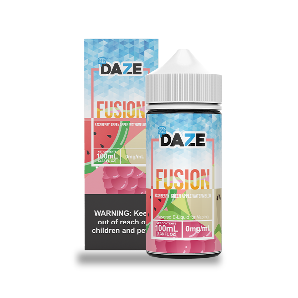 Daze Fusion Synthetic - Raspberry Green Apple Watermelon ICED 100mL