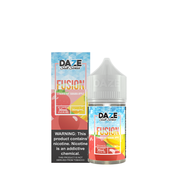 Daze Fusion Synthetic Salt - Strawberry Banana Apple ICED 30mL