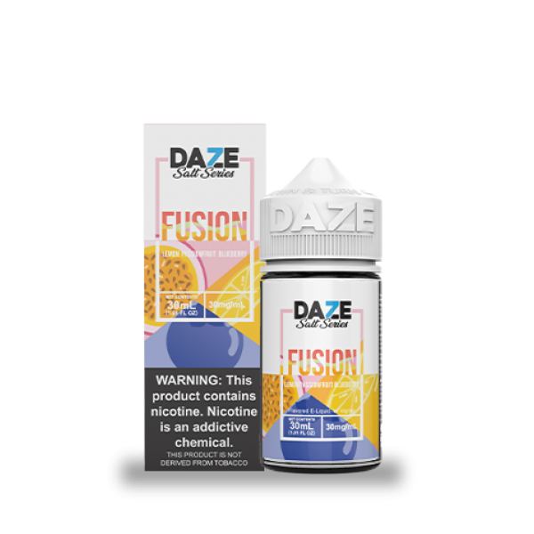 Daze Fusion Synthetic Salt - Lemon Passionfruit Blueberry 30mL