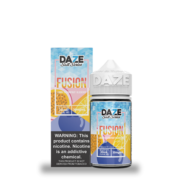 Daze Fusion Synthetic Salt - Lemon Passionfruit Blueberry ICED 30mL