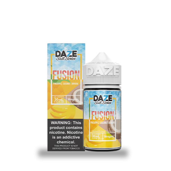 Daze Fusion Synthetic Salt - Pineapple Coconut Banana ICED 30mL