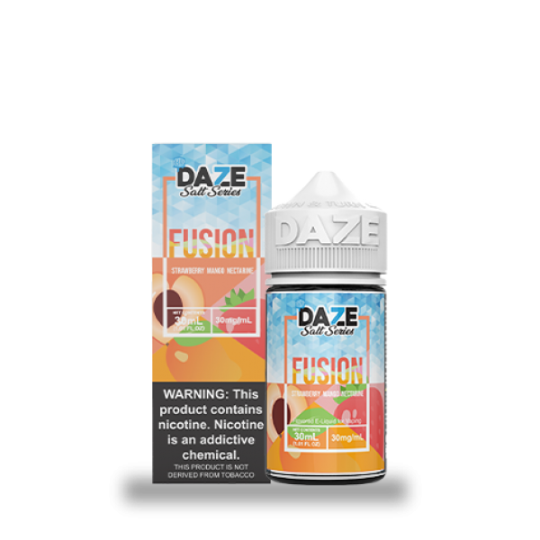 Daze Fusion Synthetic Salt - Strawberry Mango Nectarine ICED 30mL