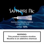 Sapphyre Nic Concentrated Unflavored Nicotine Additive 10% 0.9mL Pouch (50 Pack)