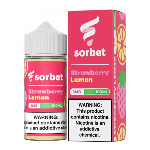 Sorbet Pop - Strawberry Lemon 100mL