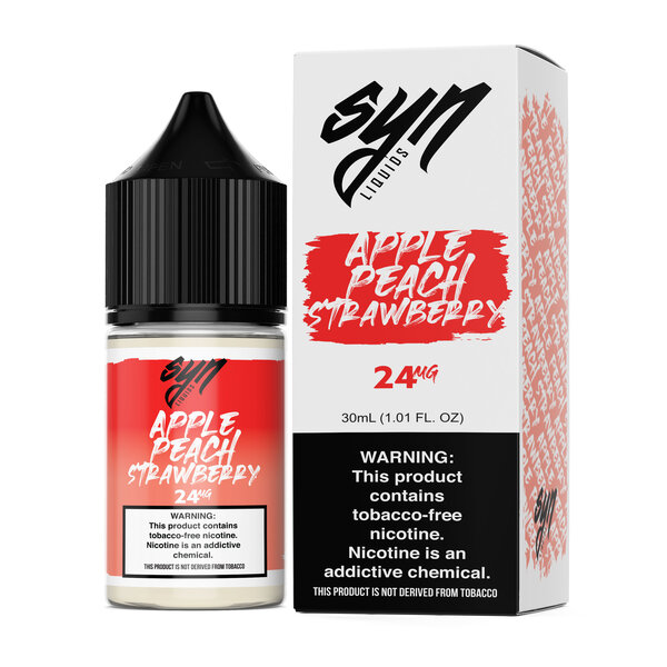 SYN Liquids Synthetic Salt - Apple Peach Strawberry 30mL