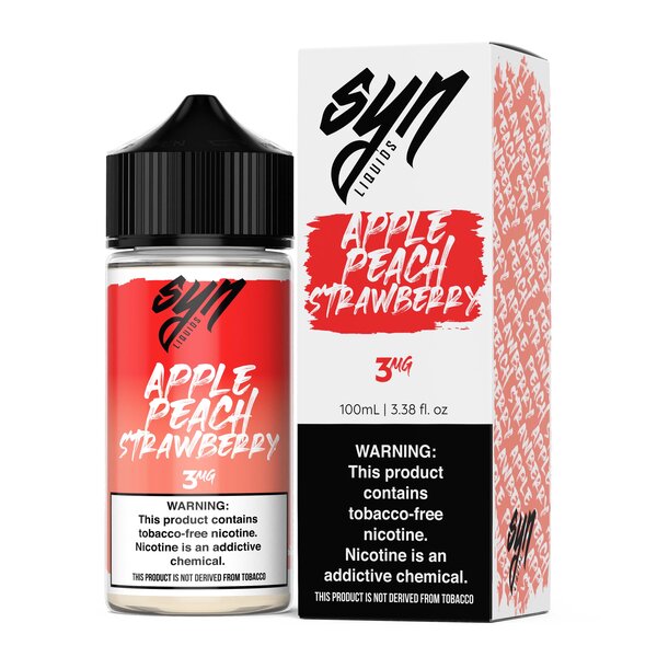 SYN Liquids Synthetic - Apple Peach Strawberry 100mL