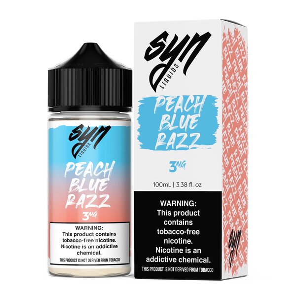 SYN Liquids Synthetic - Peach Blue Razz 100mL