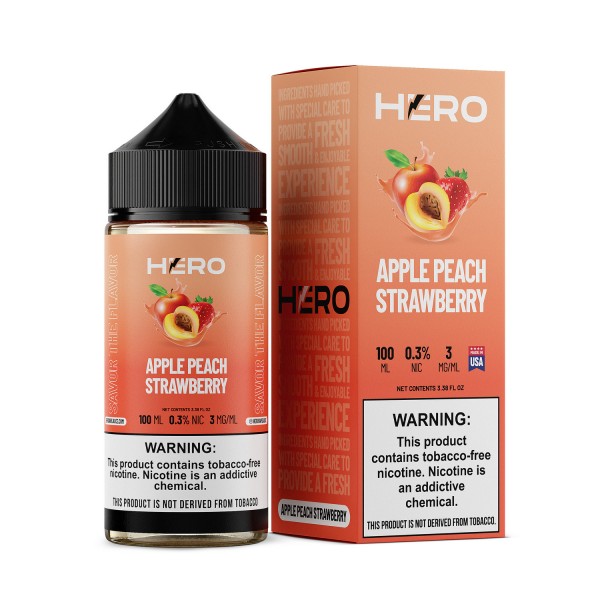 Hero Synthetic - Apple Peach Strawberry 100mL