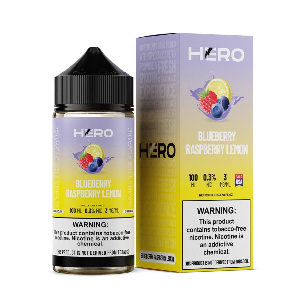 Hero Synthetic - Blueberry Raspberry Lemon 100mL