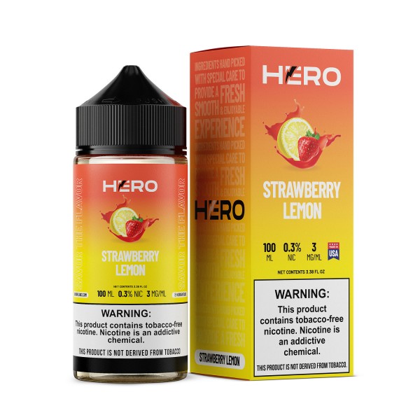 Hero Synthetic - Strawberry Lemon 100mL