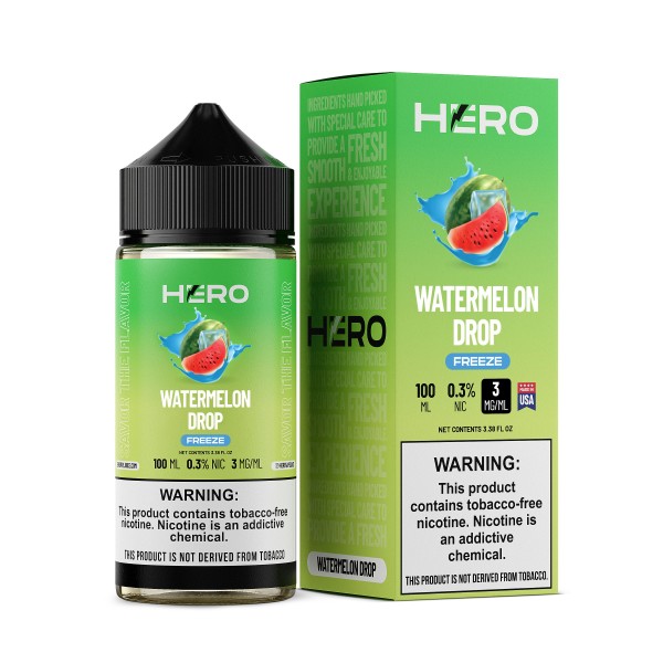 Hero Synthetic - Watermelon Drop FREEZE 100mL