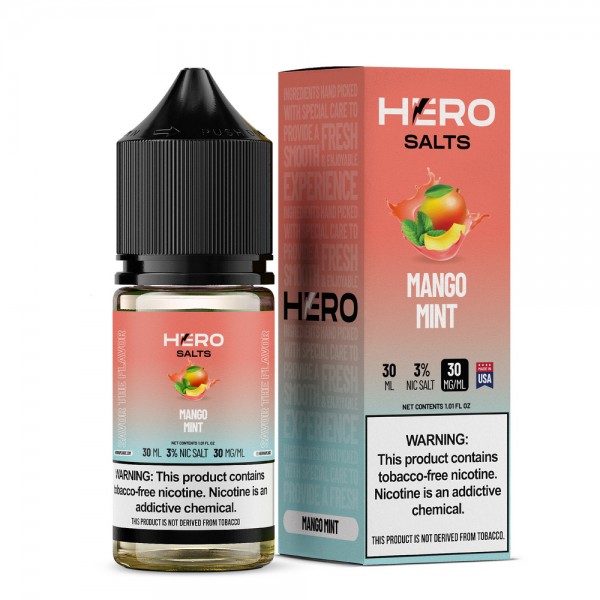 Hero Synthetic Salt - Mango Mint 30mL