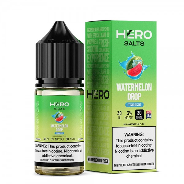 Hero Synthetic Salt - Watermelon Drop FREEZE 30mL