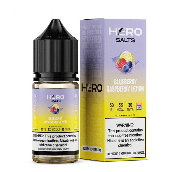 Hero Synthetic Salt - Blueberry Raspberry Lemon 30mL