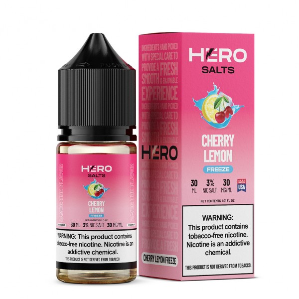 Hero Synthetic Salt - Cherry Lemon FREEZE 30mL
