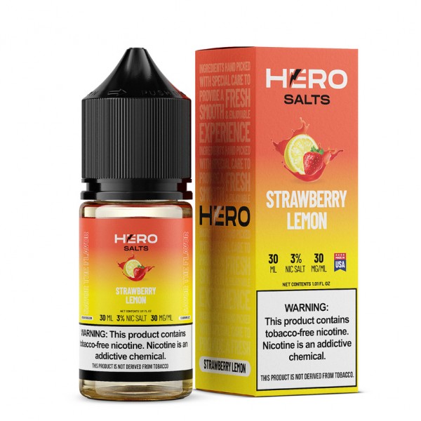 Hero Synthetic Salt - Strawberry Lemon 30mL