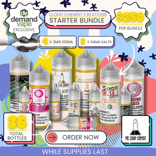 The Cloud Chemist x Demand Vape Exclusive Starter Bundle