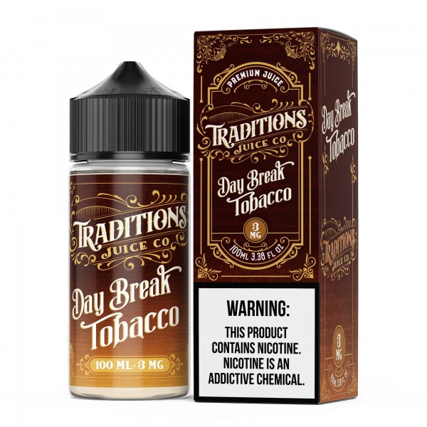 Traditions Juice Co - Day Break Tobacco 100mL