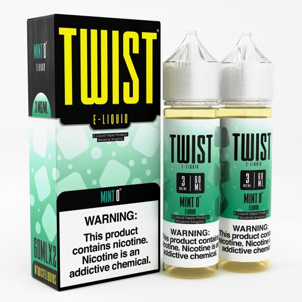 Twist E-liquids - Mint 0 2x60mL