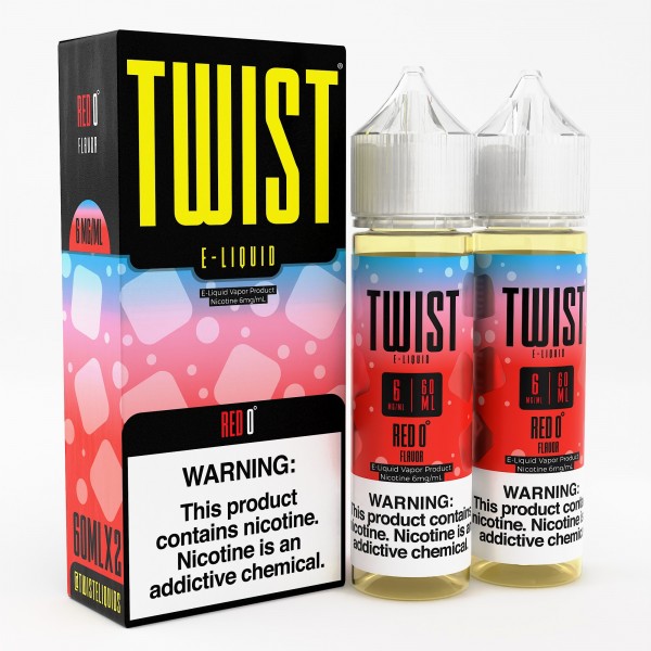 Twist E-liquids - Red 0 2x60mL