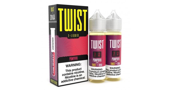 Twist E-Liquids - Pampaya 2x60mL, lemon twist