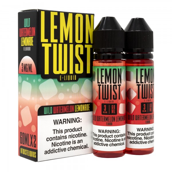 Twist E-liquids - Wild Red 2x60mL (Previously Wild Watermelon Lemonade)