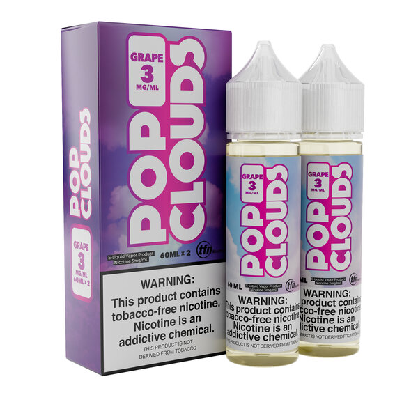 Pop Clouds Synthetic - Grape 2x60mL