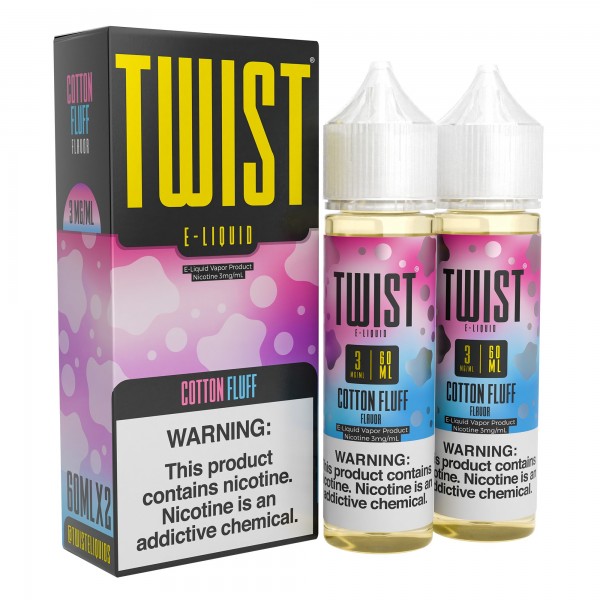 Twist E-liquids - Cotton Fluff 2x60mL