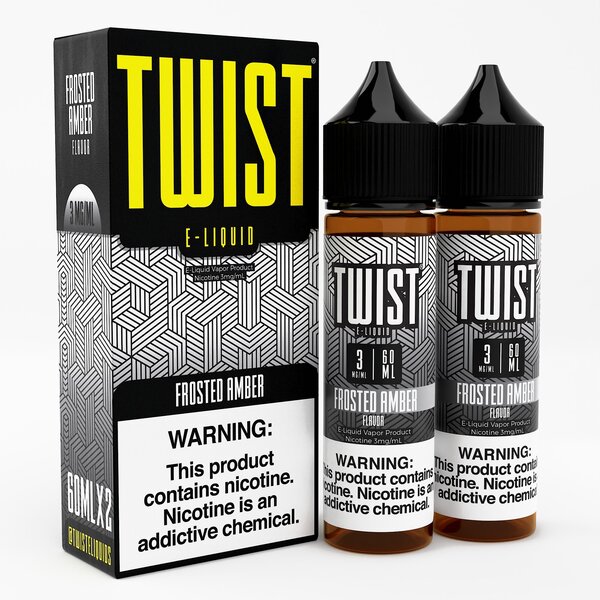 Twist E-liquids - Frosted Amber 2x60mL (Previously Frosted Cookie)