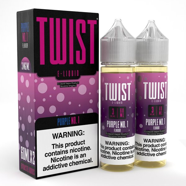 Twist E-liquids - Purple No.1 2x60mL (Previously Berry Medley Lemonade)