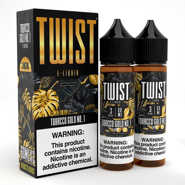 Twist E-liquids - Tobacco Gold No.1 2x60mL