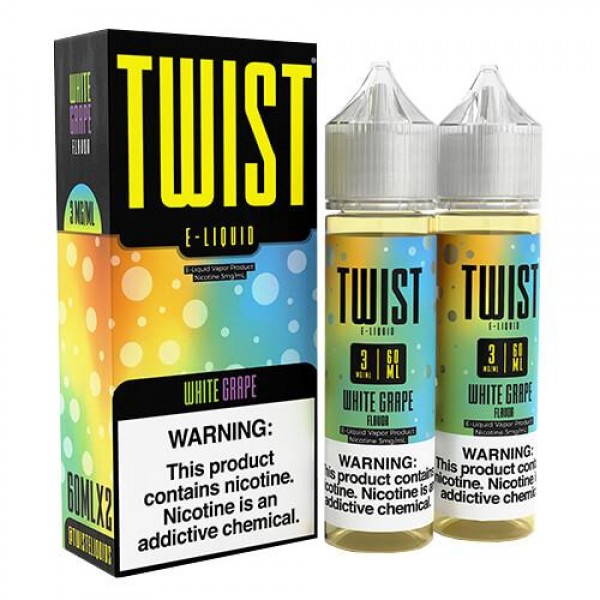 Twist E-liquids - White Grape 2x60mL