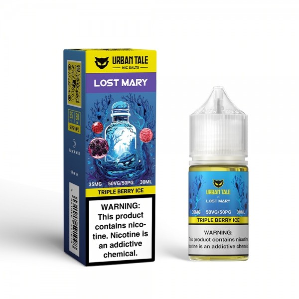 Urban Tale Salt by Lost Mary - Triple Berry Ice 30mL