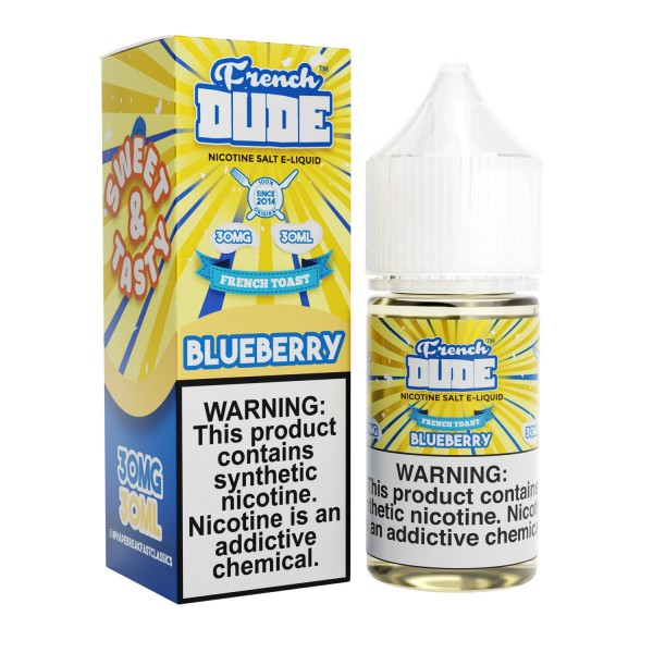 French Dude Synthetic Salt by Vape Breakfast Classics - Blueberry 30mL