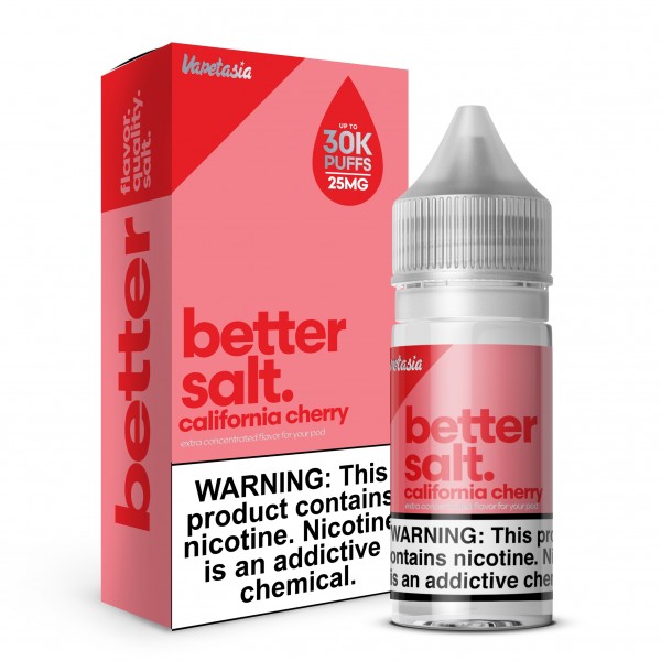 Better Salt by Vapetasia - California Cherry 30mL