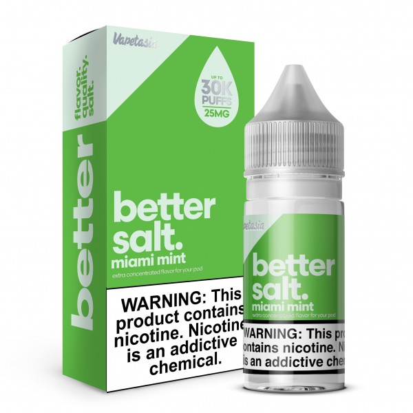 Better Salt by Vapetasia - Miami Mint 30mL