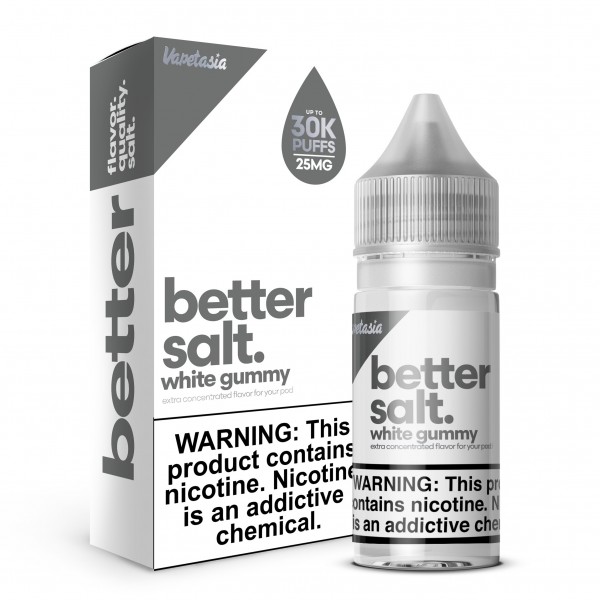 Better Salt by Vapetasia - White Gummy 30mL