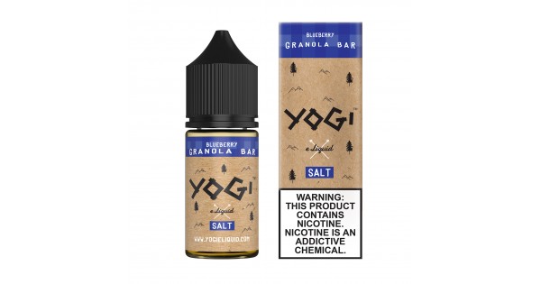 BLUEBERRY GRANOLA BAR BY YOGI SALT 30 ML BLUEBERRY GRANOLA BAR BY YOGI SALT 30 ML
