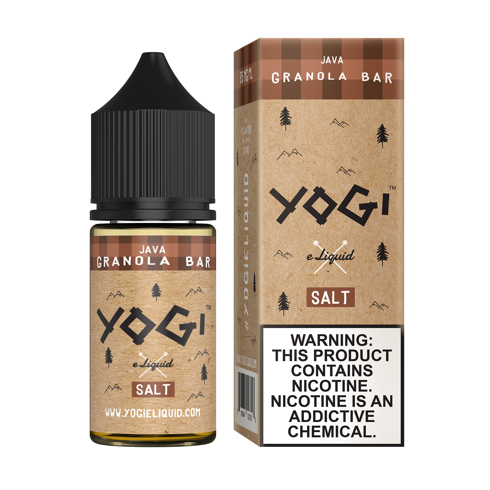 Yogi Salt Java Granola Bar 30mL, yogi salt nic