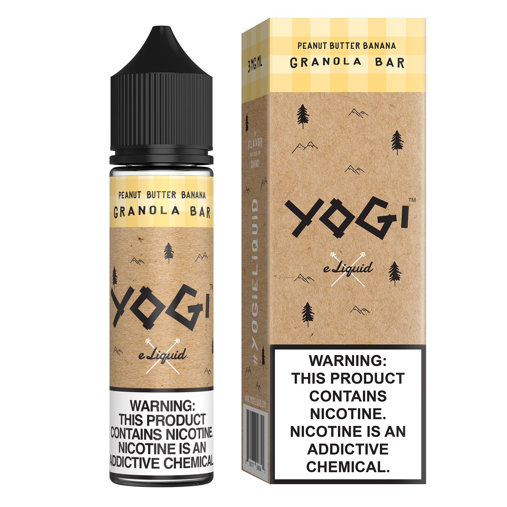 Yogi ELiquid Peanut Butter Banana Granola Bar 60mL