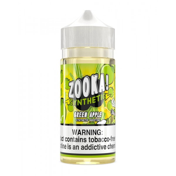 Zooka Vape Synthetic - Green Apple 100mL