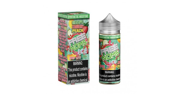 FreeNoms Synthetic - Icy Tart Green Apple Strawberry Peach 120mL