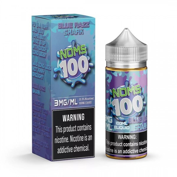 Noms 100 by Lotus - Blue Razz Shark 100mL