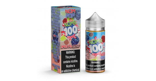 Noms 100 Black Cherry Sour Apple 100ml E-juice 1 Black Cherry Sour Apple  NOMS 100ml  Vape Juice Cherry Sour Drink