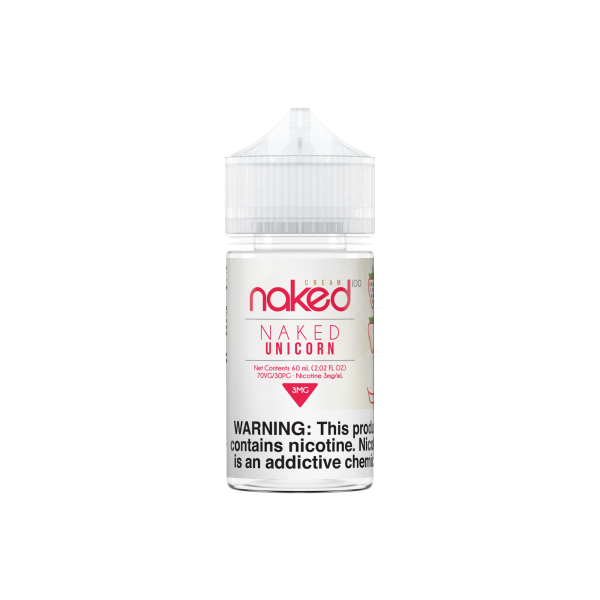 Naked 100 - Strawberry 60mL (Previously Naked Unicorn)