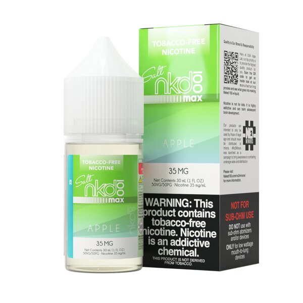 Naked 100 Max Synthetic Salt - Apple Ice 30mL