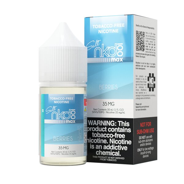 Naked 100 Max Synthetic Salt - Berries Ice 30mL
