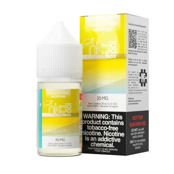 Naked 100 Max Synthetic Salt - Pineapple Ice 30mL