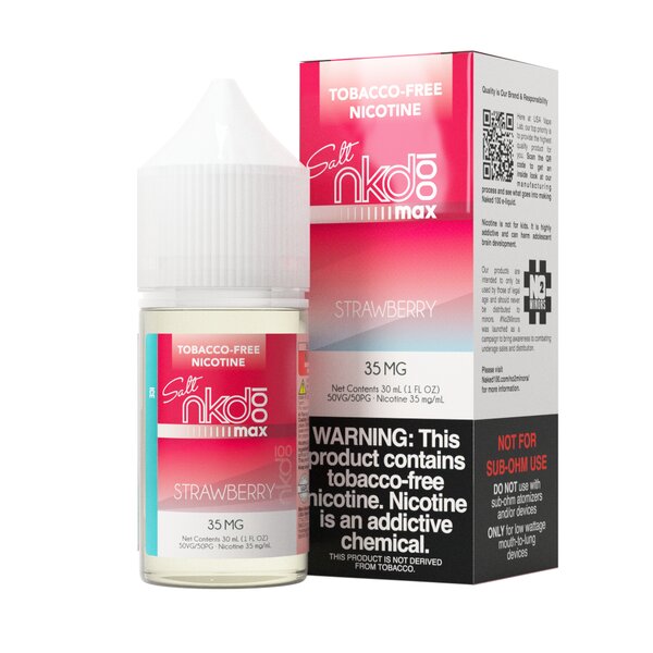 Naked 100 Max Synthetic Salt - Strawberry Ice 30mL
