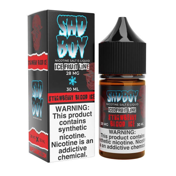 Sadboy Synthetic Salt - Strawberry Blood Ice 30mL